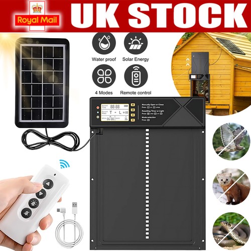 Automatic chicken coop - coop, door