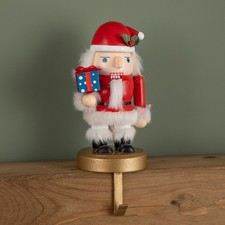 19cm Traditional Wooden Santa