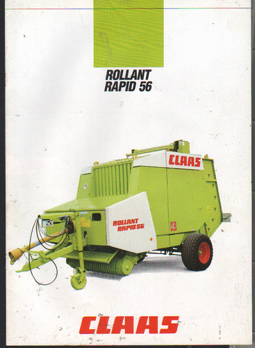 Claas rollant rapid round - "rapid,