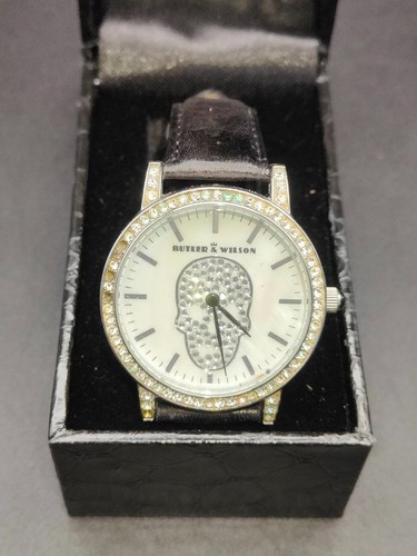 Butler wilson skull watch - skull,