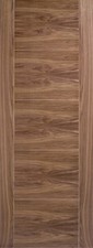 LPD Internal Vancouver Walnut 5 Panel Solid Doors FACE DEFECTS
