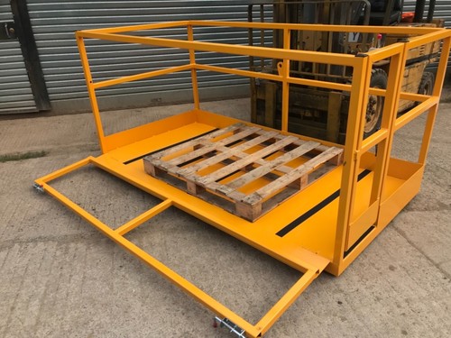 Forklift man cage pallet - man, spec