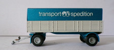 TEKNO 452 TRAILER TRANSPORT SPEDITION BLUE VERY GOOD BOXED 1:50