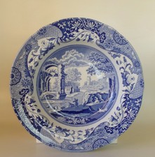 SPODE ITALIAN BLUE 9 INCH SOUP