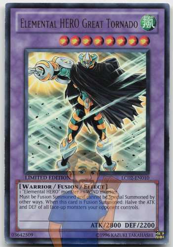 Elemental hero great tornado - hero,