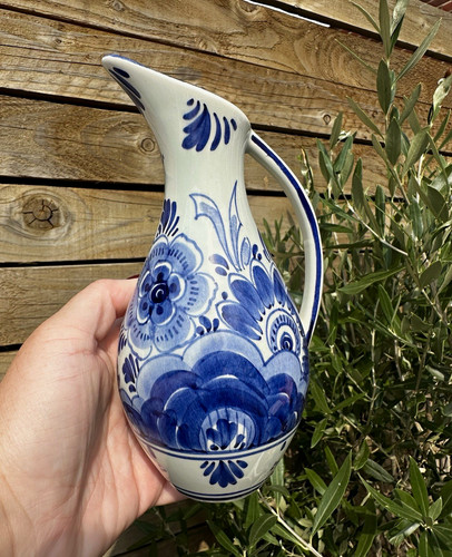 Vintage delfts holland blue - vintage, blue&