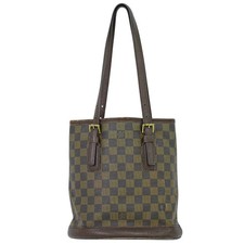 Louis Vuitton Marais N42240 Damier Ebene Canvas Shoulder Tote Bag Brown