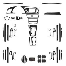 60Pcs Real Carbon Fiber Interior Full Kits Cover Trim For Audi A4L B8 A5 2009-16