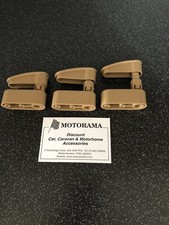 1x CARAVAN MOTORHOME BEIGE ADJUSTABLE TURN BUTTON/CATCH FOR TABLE, HOB, SINK LID