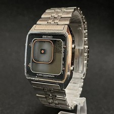 Seiko Digiborg G757-4050 Vintage Digital Watch, Used, 80s SV1203