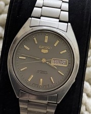 Vintage Seiko 5 Automatic 17 Jewels 6309-8840 Japan Men’s Watch – Grey Dial