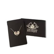 SHELTIE ROUGH COLLIE HEART NECKLACE NEW DESIGN 18" CHAIN LOVELY GIFT 