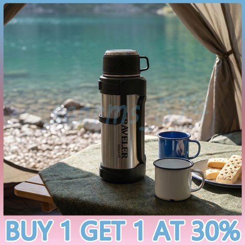 Thermos flask stainless - thermos,