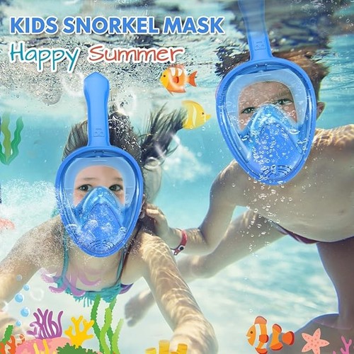 Kids full face - face, snorkel
