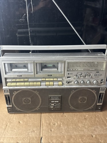 Sharp 515 vintage boombox - gf-515,