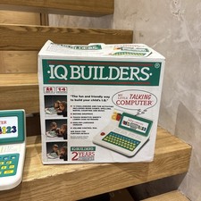 Vintage Vtech IQ Builders My Little Talking Computer Electronic Game Tested