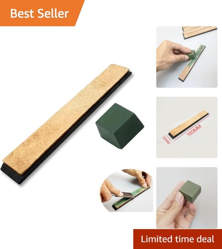 Portable leather strop with - portable,