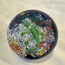 Vintage Art Glass Paperweight