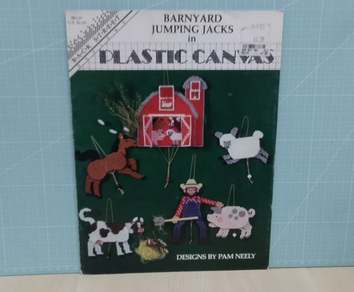 Plastic canvas barnyard - canvas,