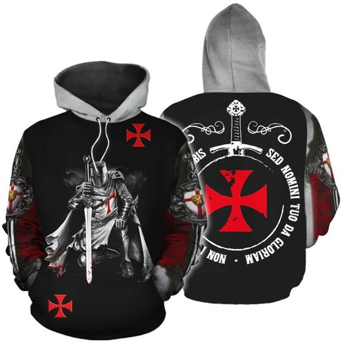 Knight templar hoodie crusader - knight,