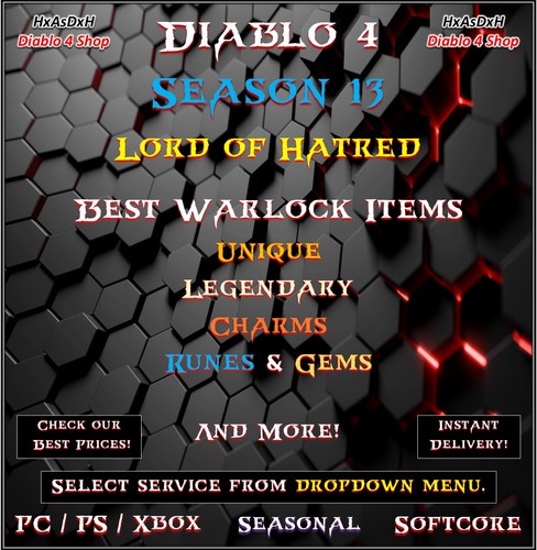 Diablo season 13 best - 4✨season, 13✨best