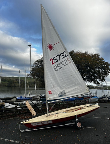 Laser sailing dinghy - 1,