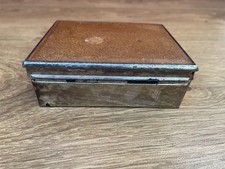 Vintage Metal Cigarette Box
