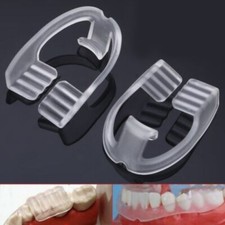 8pcs New Silicone Clenching Bruxism Teeth Grinding Sleep Aid Mouth Guard