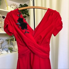 Stop Staring! Red Black Rose