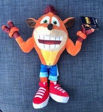 crash bandicoot plush 12" soft