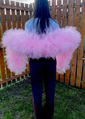 Amazing pale pink - pale, tulle