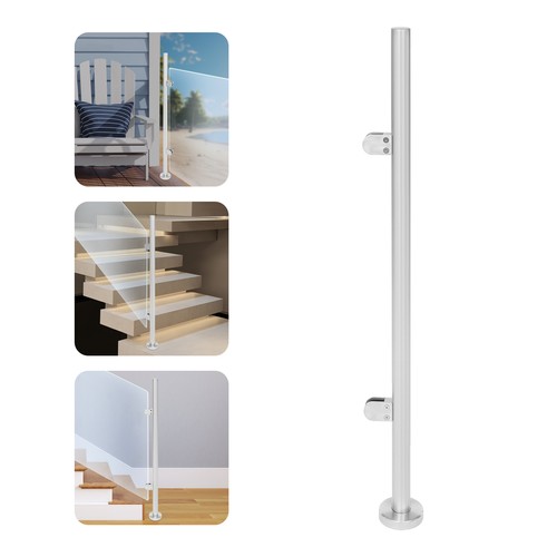 Railing post stainless - railing, steel