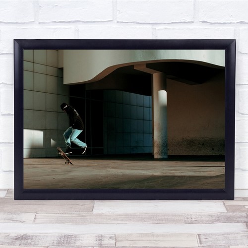 Street action skateboard - action,