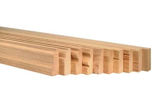 Solid oak architrave set 1x3 - architrave, 1x3"