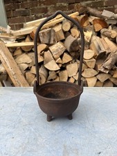 Antique Cast Iron Tar Pot