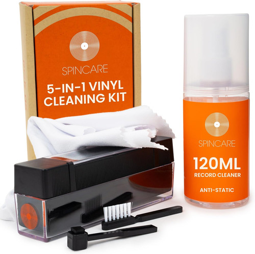 Spincare vinyl record cleaner - record,