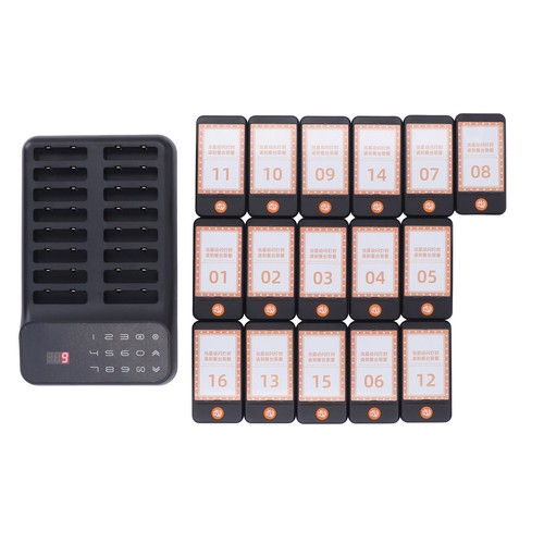 Wireless pager call system - call,