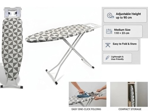 Ironing board adjustable - board,