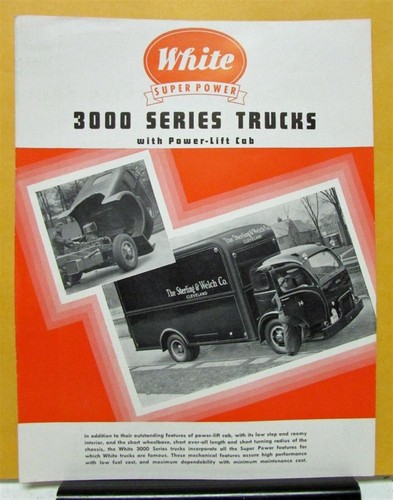 1949 white truck - 1949, 3016