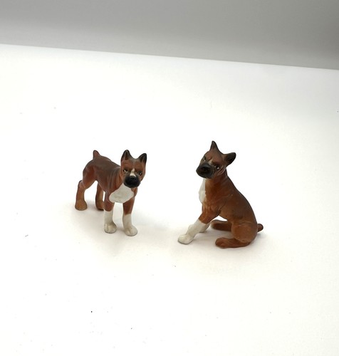 Pair miniature bone china - miniature,