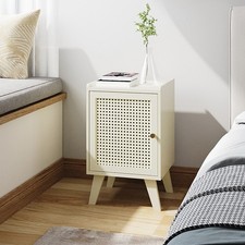 1 Rattan Door Bamboo Bedside