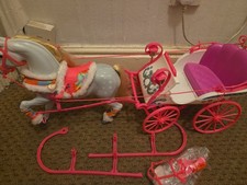 1991 Barbie Ski Carriage