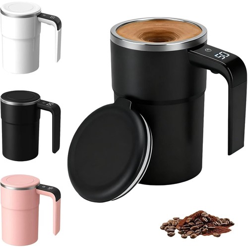 Self stirring coffee mug - stirring,