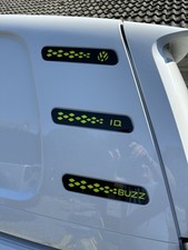 VW ID Buzz Decorative Vent  Badges for the rear quarter.