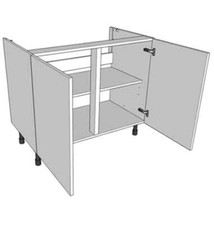 High Quality White Carcass Kitchen Base Units/Cabinets with gloss or matt doors