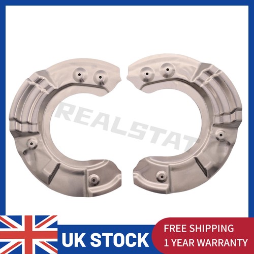 2pcs front brake disc - 2pcs, dust