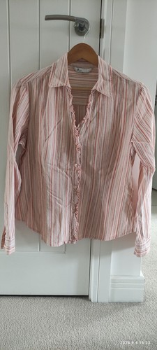 Bhs ladies cheesecloth striped - bhs,
