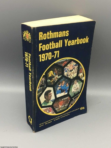 Rothmans football yearbook - rothmans,