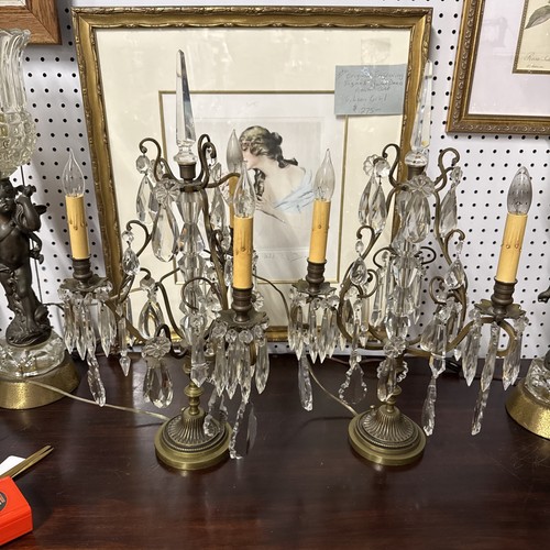 1920 french bronze crystal - french,