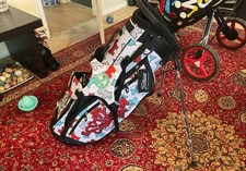 SCOTTY CAMERON CIRCLE T TIFFANY DANCING DOGS LIMITED EDITION 2025 GOLF STAND BAG